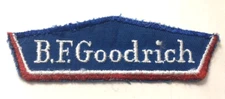 VTG B.F. Goodrich Auto Car Tires Advertising Patch-