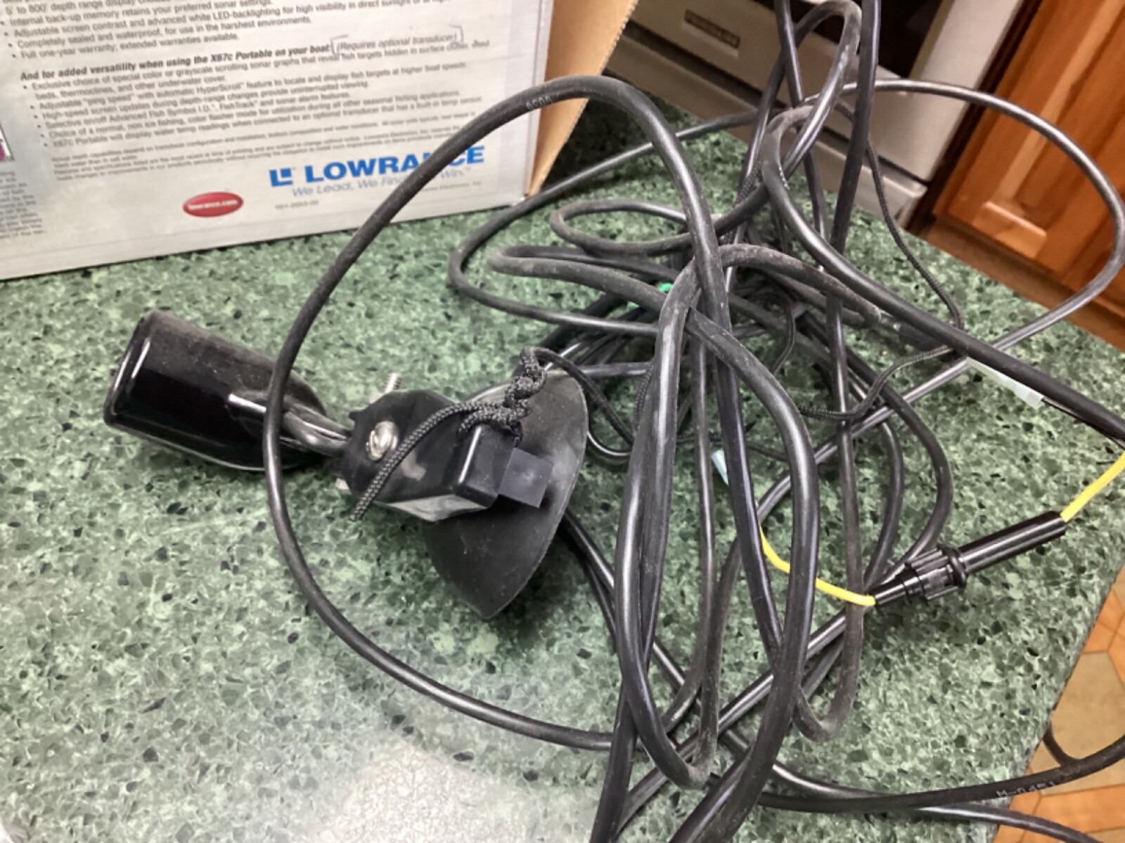 Lowrance X67c Icemachine Ice Fishing Depth Finder Sonar System W