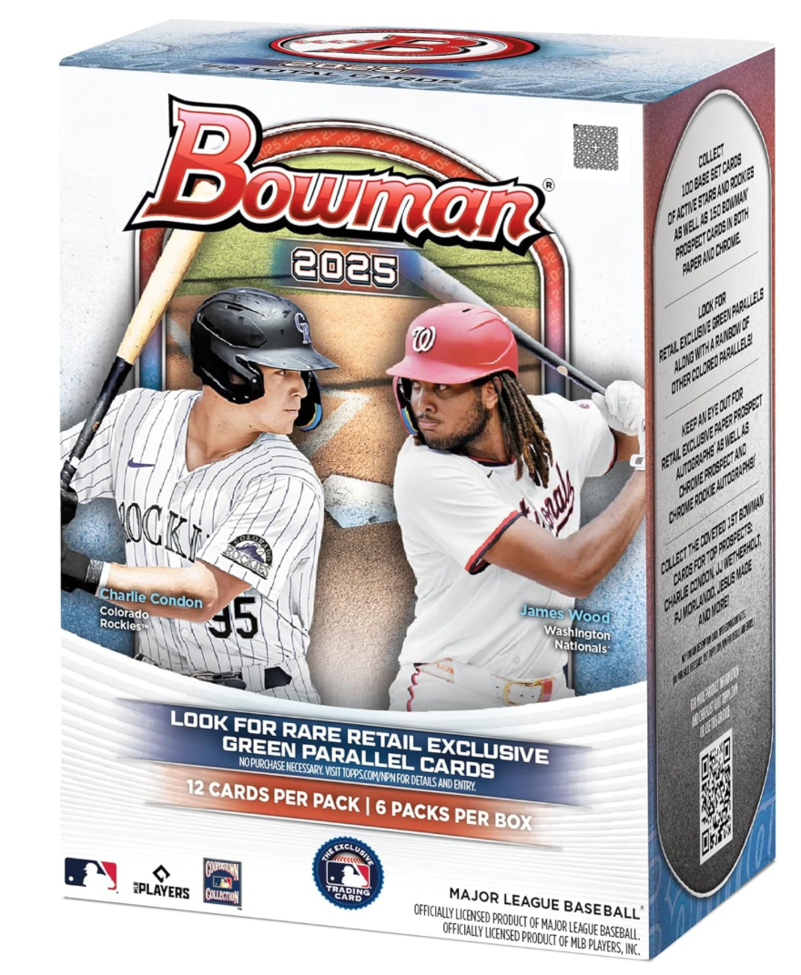 Topps Chrome 2023 Bowman Baseball Jumbo Box Topps Chrome 2025