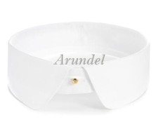 Arundel Stiff Detachable Starched Collar to attach to your collarband shirt