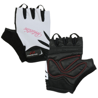 Protective Damen Handschuhe Fahrradhandschuhe WOMEN GLOVE weiß Gr. XS