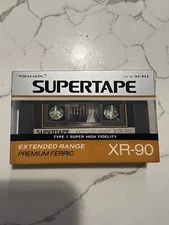 New Sealed Realistic Supertape XR-90  Blank Cassette Tape, 90 Minutes 