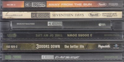 3 DOORS DOWN - 6 CD-Pack - 6x Album - SAMMLUNG PAKET