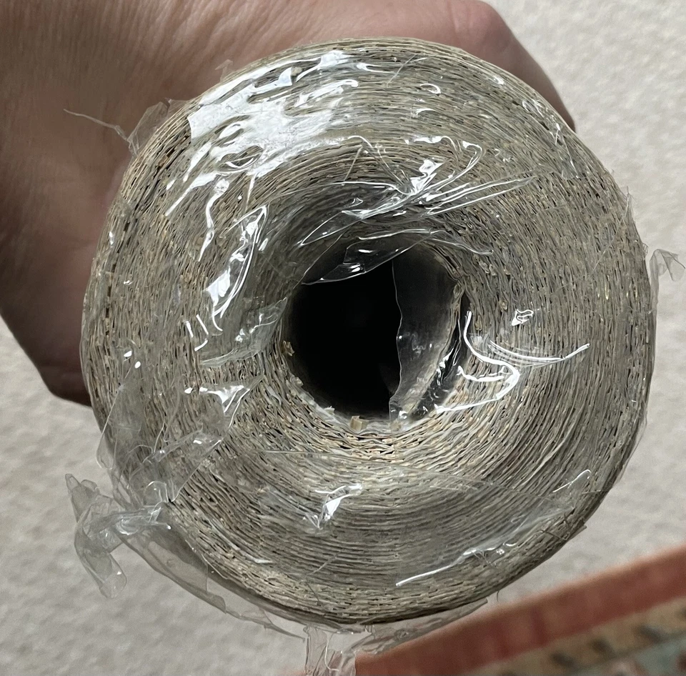 Pacific Designs GT3928 TWIL C3348 Woven Paper Blue Beige 36" 8yd  Modern Coastal - Image 4 of 4