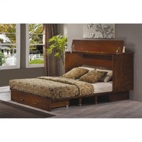 Arason Creden-zzz Cabinet Bed In Traditional Pekoe-full Size on sale Arason Creden-zzz Cabinet Bed In Traditional Pekoe-full Size on sale