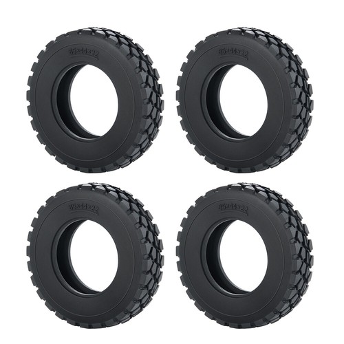 Front Metal Wheel Rims Rubber Tires For 1/14 Tamiya Trailer Tractor RC Truck Car - Picture 74 of 76