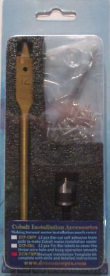 COBALT DCC Concepts - DCW-TMP2 Point Motor Installation Template Set + Pl