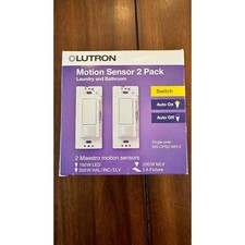 Lutron Maestro Motion Sensor 2 Pack Auto On/O...