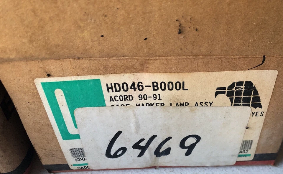 Lámpara de señalización lateral derecha Honda Accord 1990/91, HO2550110, OER Foto 3 de 4