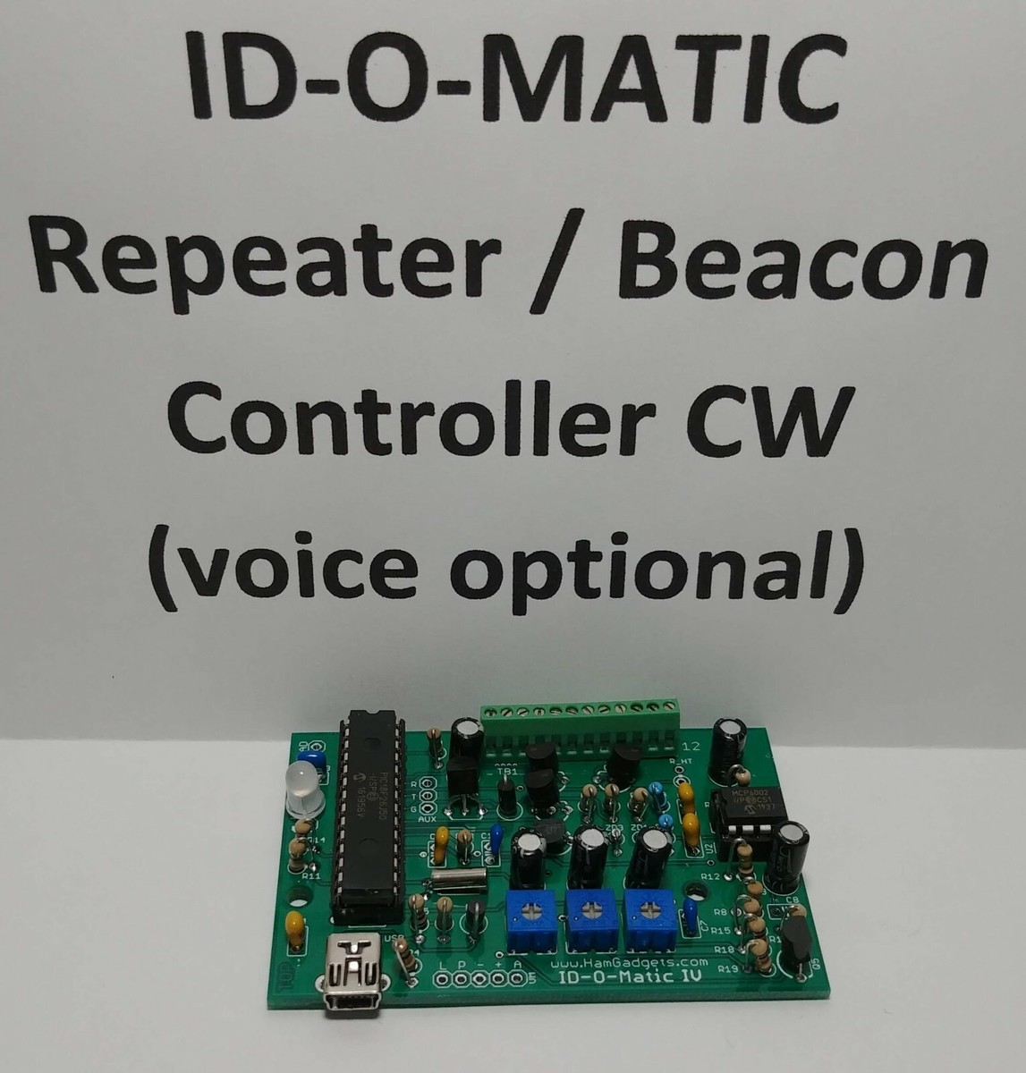 Ham Amateur Radio ID-O-Matic IV 4 CW ID Repeater Controller