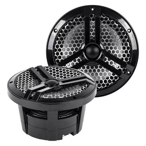 SKAR AUDIO SK8MB 8" 2-WAY MARINE FULL-RANGE 500 WATT SPEAKERS - PAIR (BLACK)