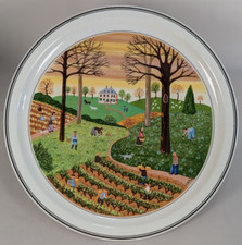 Piatto/da collezione Villeroy & Boch design Naif stagioni autunno Ø 23 cm