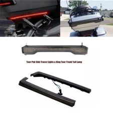 King Pack Trunk LED Brake Light Side Marker Fit For Harley Tour Pak Touring 14+