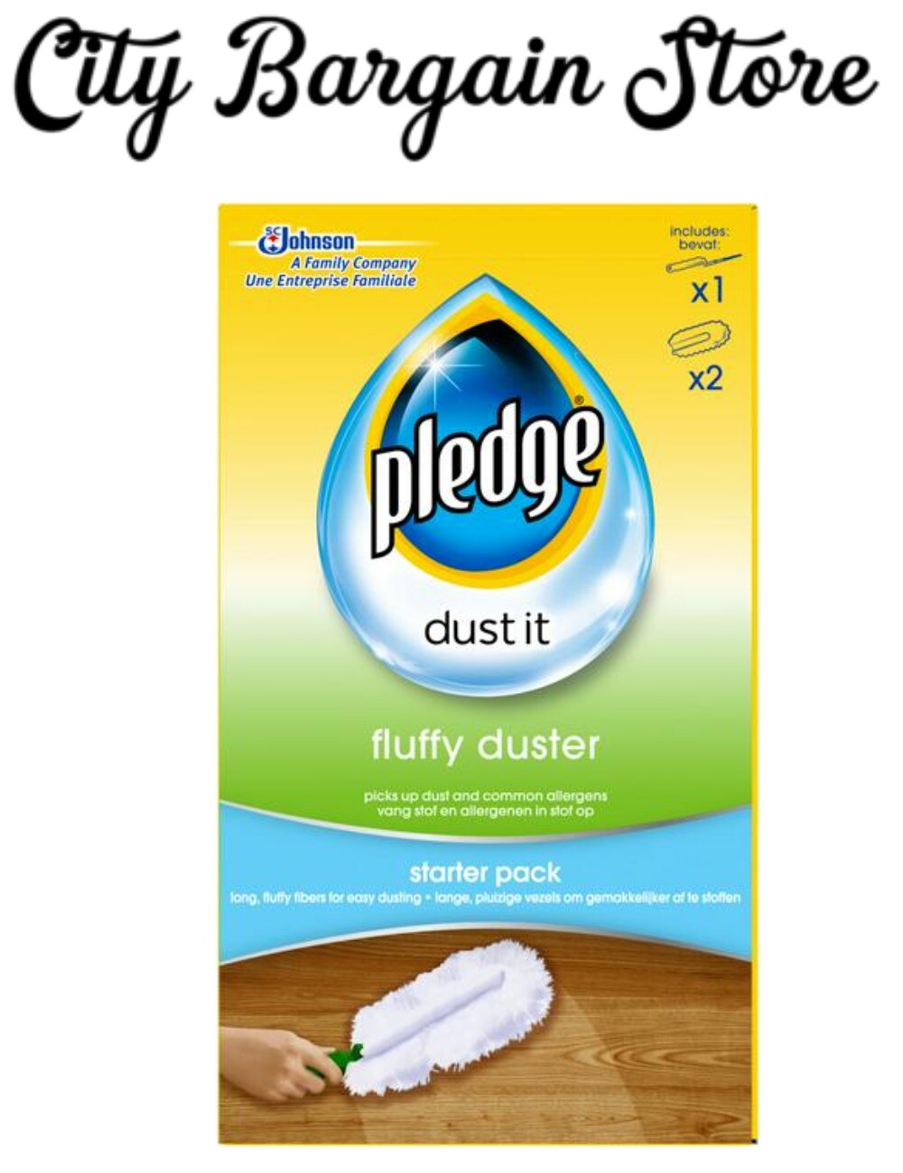 Pledge Dust It Fluffy Refills Wipes Cleaning Home Duster Home Dust