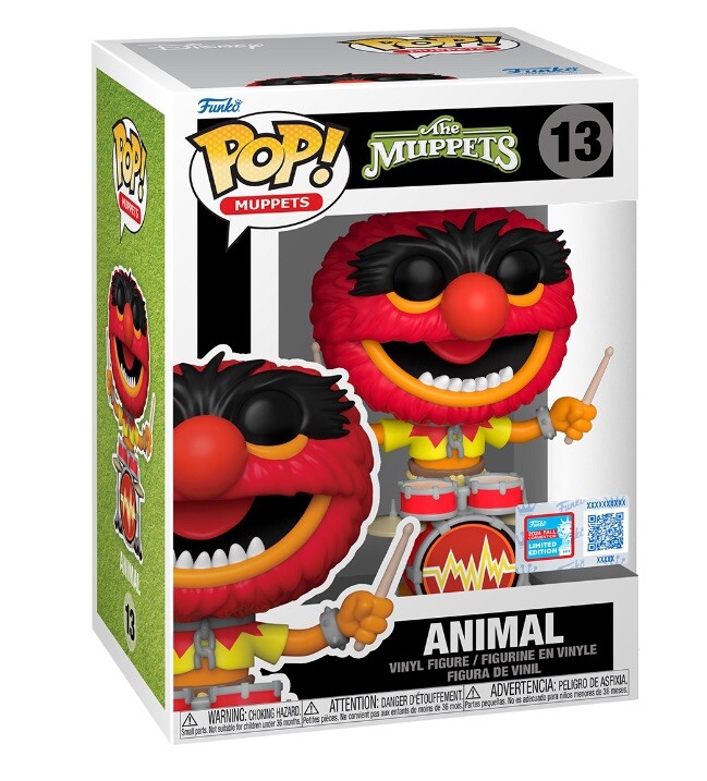 Funko Pop Animal 2024 NYCC SHARED Exclusive Muppets +