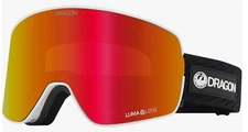 NEW Dragon NFX2 LB Snow Goggles-Icon Red-LL Red Ion+LL Light Rose