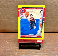 2024-25 Panini NBA Hoops Jordan Poole #190 Washington Wizards (YELLOW)