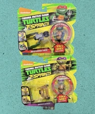 New Sealed TMNT Ninja Turtles T-Sprints Dasher Donnie & Rapid Assault Raph 2015