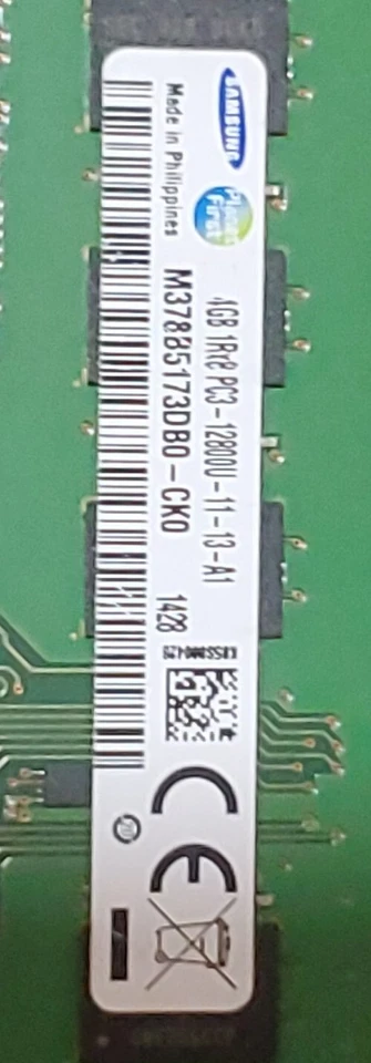 Samsung PC3-12800 4GB UDIMM 1600 MHz PC3-12800 DDR3 SDRAM Memory... - Image 2 of 2