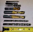 Lot Of 8 Assorted Machinist Bits Tool Die Metalwork Dura-Mill, Sgs, Hs, Sossner