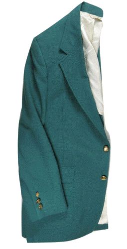 Nordstrom Mens Jacket Blazer 44 Canada Vintage Green Nautical Gold Button - Bild 1 von 11