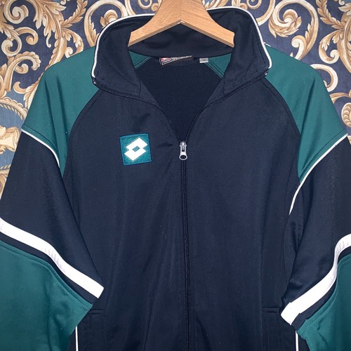 BELLISSIMO TRACKTOP LOTTO TAGLIA M VINTAGE STREETWEAR HIP HOP STYLE JACKET SUIT - Picture 4 of 7