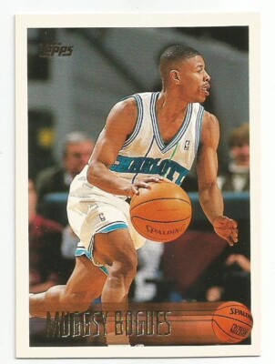 TYRONE MUGGSY BOGUES 1996-97 TOPPS CARD NM-MT CONDITION | eBay