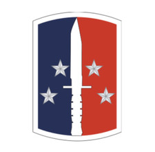 4" 189th infantry brigade army bumper sticker decal usa made