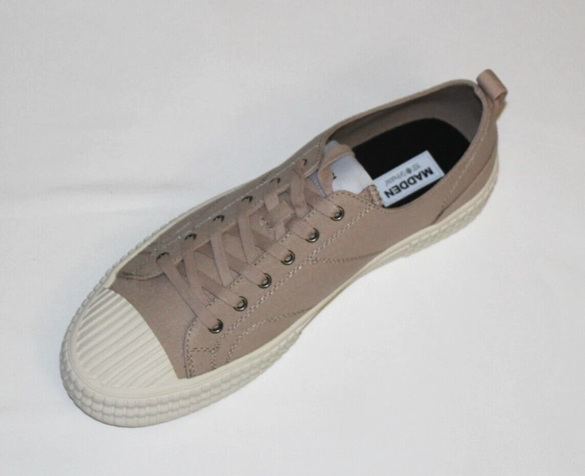 MADDEN M-CEQTOR TAUPE CANVAS SNEAKER US 11