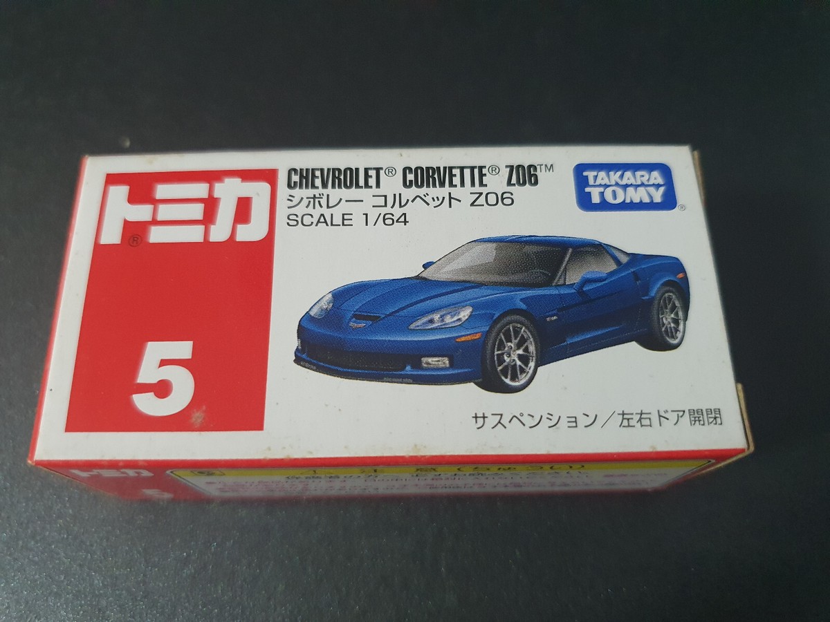 Tomica Chevrolet Corvette Z06 Takara Tomy Diecast 1:64 | eBay