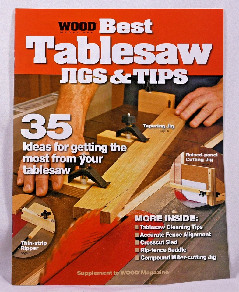 Shopnotes Special Collector's Edition Table Saw Essentials Bonus Wood Best Jigs - Image 3 of 3