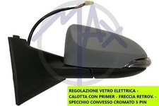 SPECCHIO SPECCHIETTO RETROVISORE ELETTRICO SX PER TOYOTA YARIS 2011 AL 2014