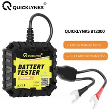 QUICKLYNKS BT2000 Battery Load Tester Bluetooth 100~2000CCA Battery Monitor 12V
