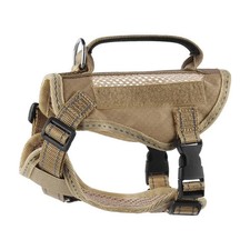 Tactical Cat Harness Leash Set Escape Proof Adjustable Reflective Size M