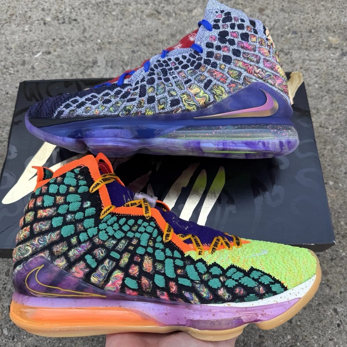 Las mejores ofertas en Nike LeBron 17 What The | eBay