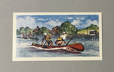 1959 Comet Sweets 1st Series Olympic Achievements #14 Canoeing (B)