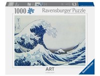 Ravensburger - Puzzle 1000 Pieces The Great Wave Of Kanagawa Puzzle Adults 70X