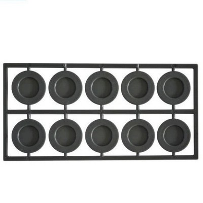 Mantic Firefight / Deadzone Bases 25mm Round Grey Pack (10) 25 mm Grey Base YHP