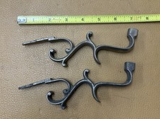 German Silver Swiss Target Rifle Trigger Guards. Pair.