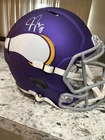 Justin Jefferson Autographed Helmet
