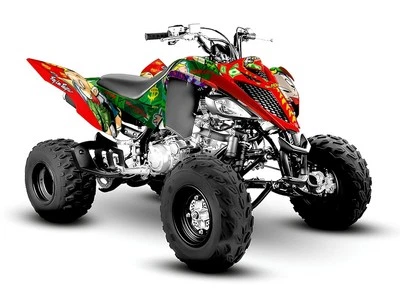 Yamaha Raptor 700 700R graphics kit 2013 2014 2017 2018 2020 stickers atv - Bild 1 von 4