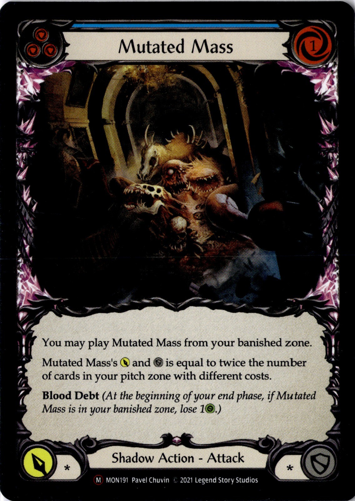 Mutated Mass - NM Majestic - Monarch MON191