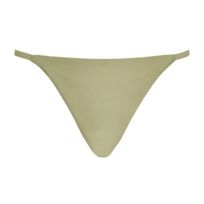 Sir The Label Damen Reuben Hybrid Bikinihose Khaki Größe UK 10