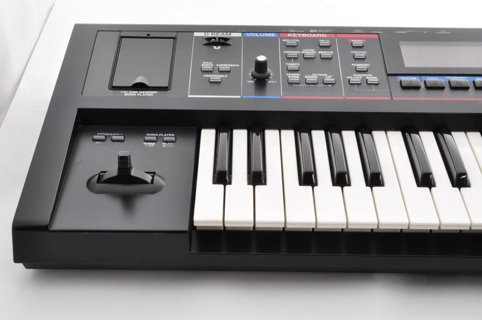 Roland JUNO GI Keyboard Mobile Synthesizer A5C8806 With AC Adapter Working - Image 4 of 4