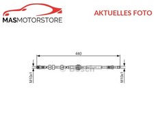 BREMSSCHLAUCH BREMSLEITUNG HINTEN BOSCH 1 987 481 430 P FÜR AUDI A5,A4,Q5,B8
