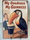 Guinness Beer Metal Sign - My Goodness My Guinness Retro Vintage Irish