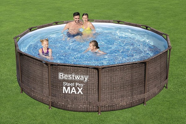 Bestway Steel Pro Max Frame Pool Komplett Set 56709-image