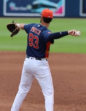 Collin Price Glossy Photo - Houston Astros - Perfect for Autographs