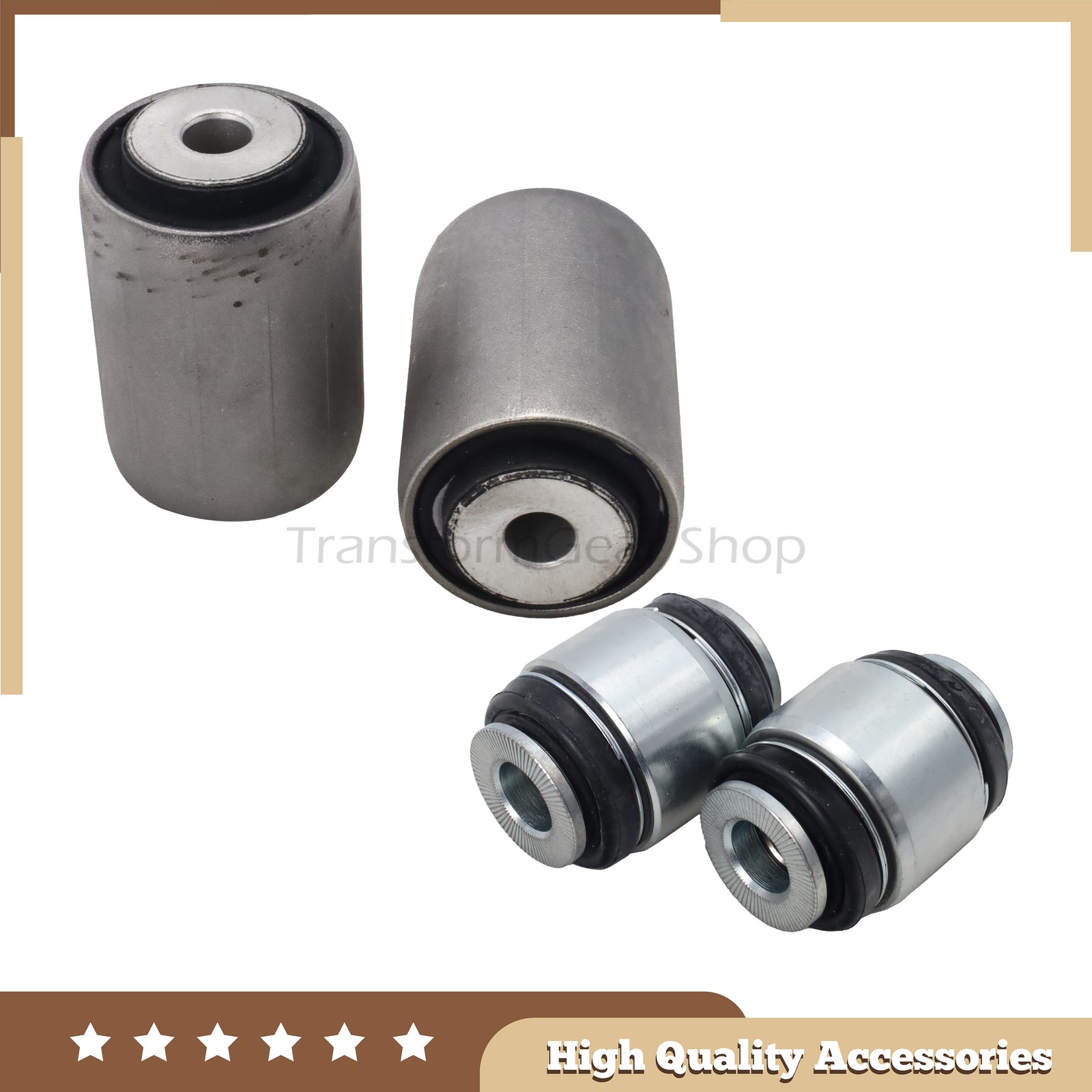 Maserati Levante 2017 Rear Lower Control arm bushings 4 pcs P/N 670106331