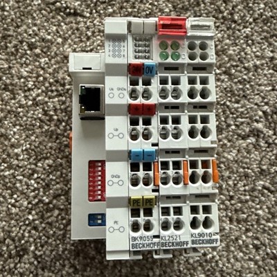 Beckhoff BK9055 EtherNet/IP Bus Coupler KL2521 & KL9010